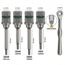 Kit de Destornilladores + Llave de Torque 5 piezas