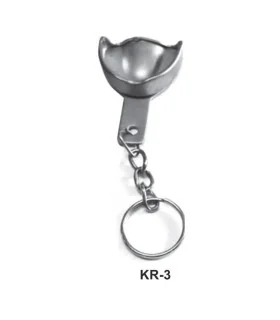 Llavero cubeta lisa dental MASTER. Accesorio odontológico práctico y original.