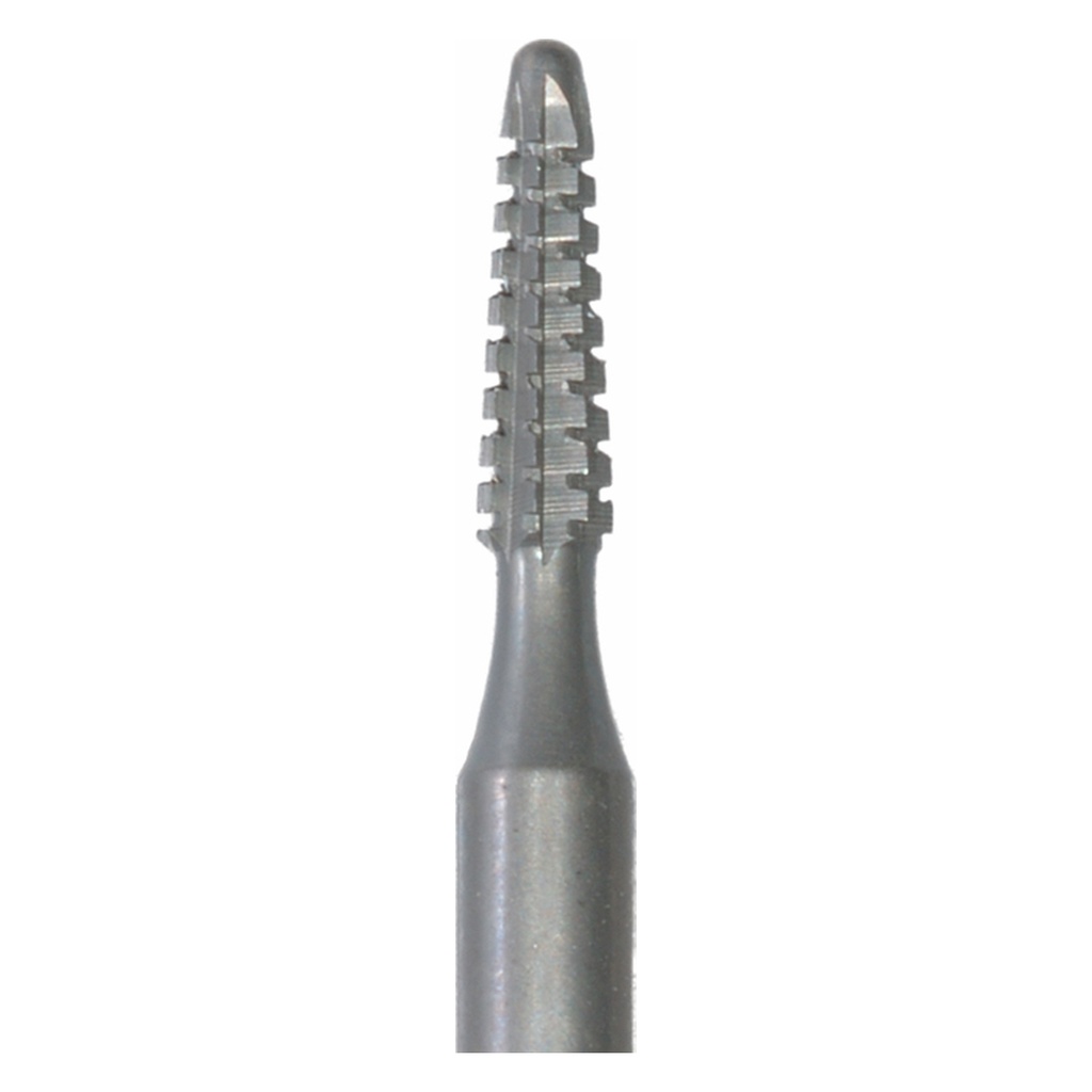 Fresa cónica JOTA 38R acero para pulido dental.