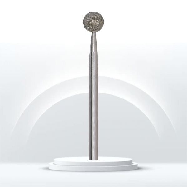 Fresa bola diamante JOTA 4802 ORL cuello largo 7cm