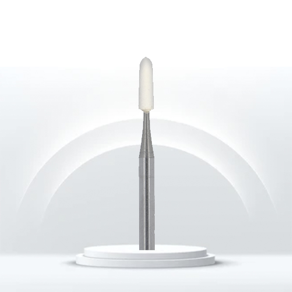 Abrasivo cónico chamfer Arkansas 6298 JOTA para pulido dental.