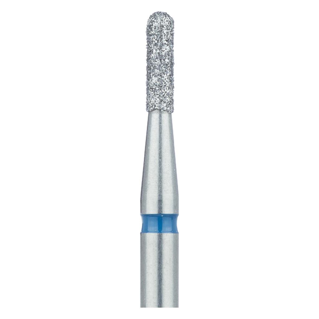 Fresa dental JOTA 838L diamante cilíndrica chamfer.