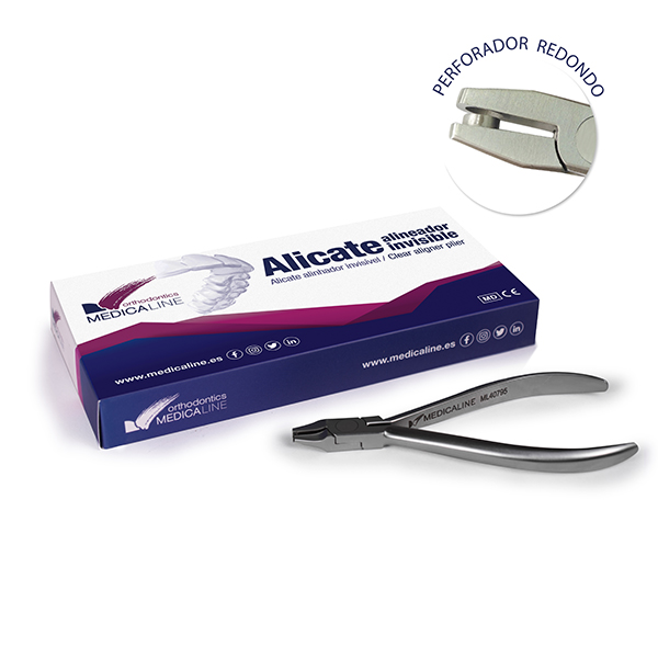 Alicate Clear Aligner Preforador Redondo