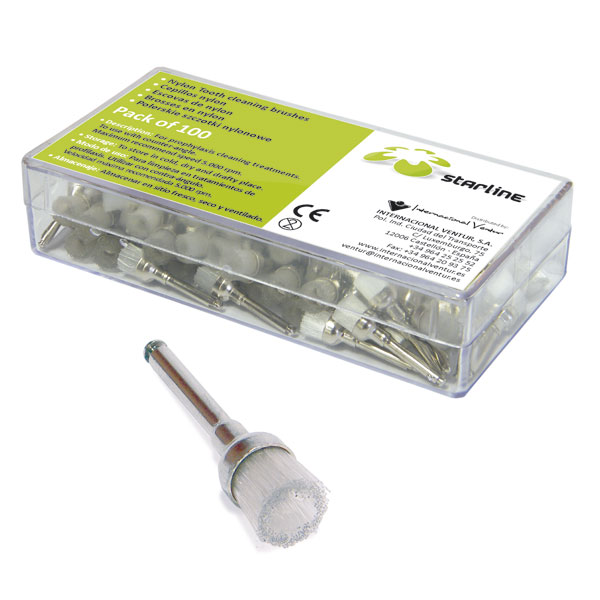Cepillo Profilaxis Nylon 100uds.