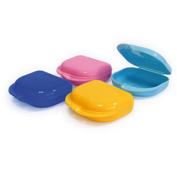 Caja ortodoncia STARLINE 80x78 colores, pack 12 unidades.