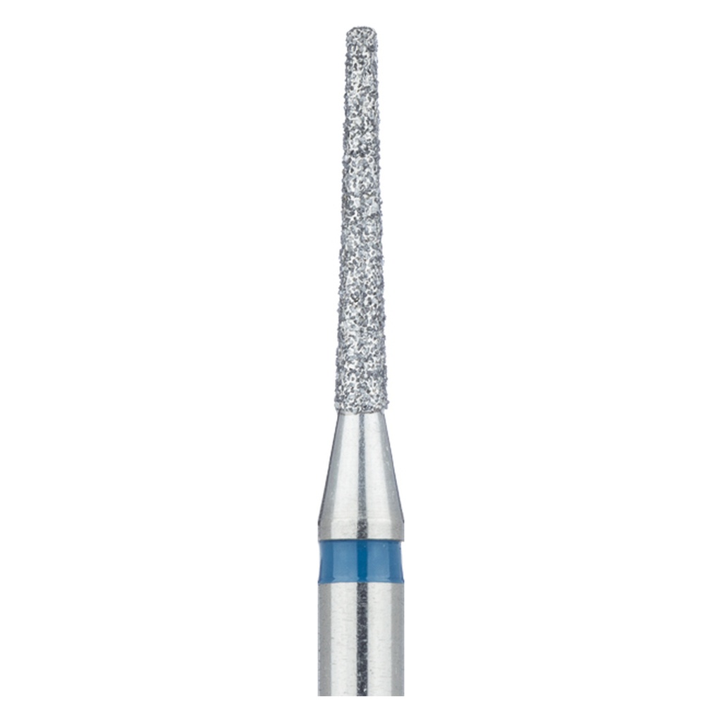 Fresa cónica hombro diamante 848 JOTA para preparación dental.