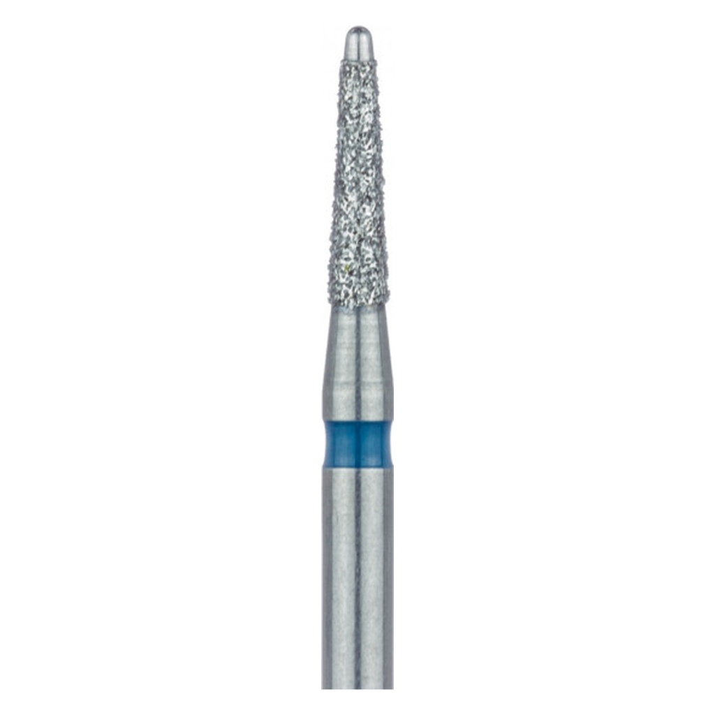 Fresa dental cónica diamante 851 JOTA, punta inactiva.