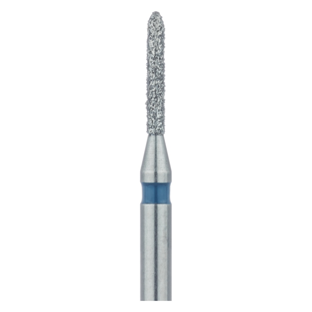 Fresa dental JOTA 867 diamante, cilíndrica torpedo.