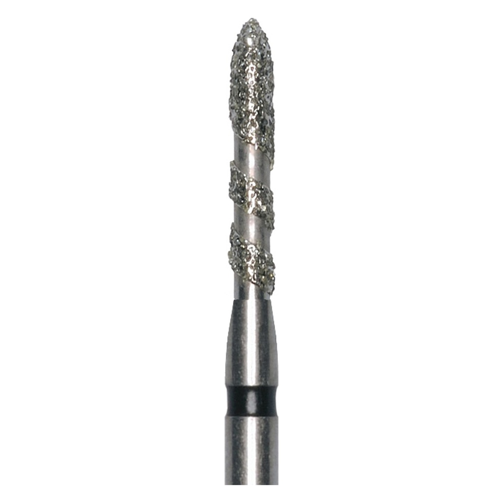 Fresa dental JOTA 868P Speed Diamond, cilíndrica torpedo.