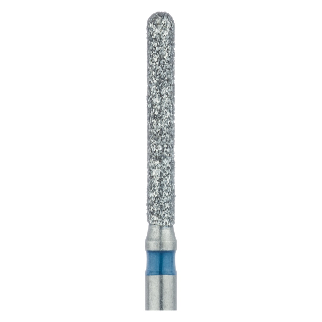Fresa dental JOTA 882 diamante cilíndrica punta redondeada.