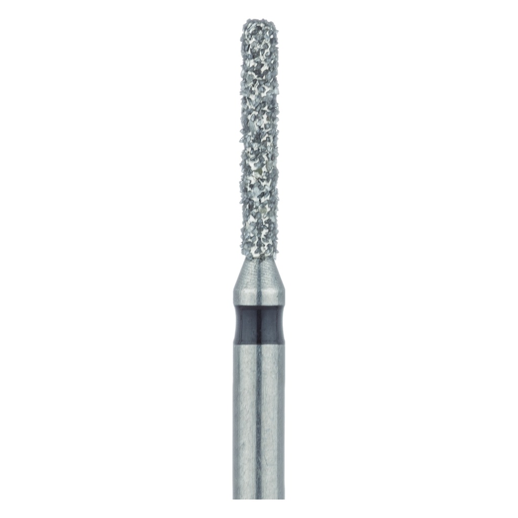Fresa dental JOTA 883SG diamante cilíndrica punta redondeada.