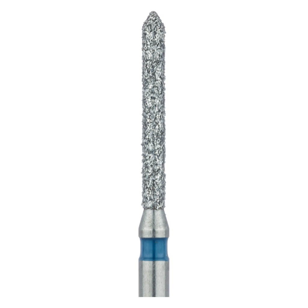 Fresa dental JOTA 886 cilíndrica puntiaguda diamante.