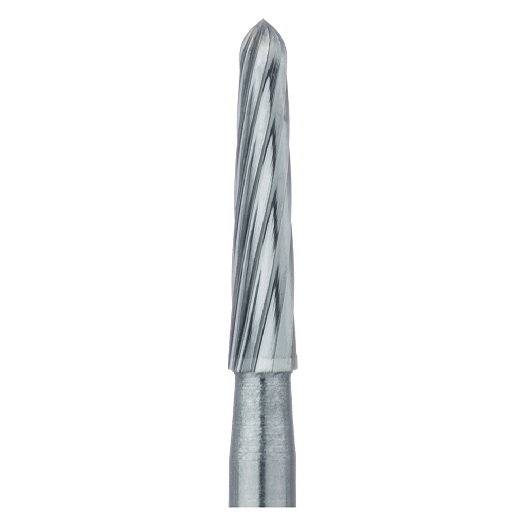 Fresa carburo cónica JOTA C244K multiláminas para odontología.