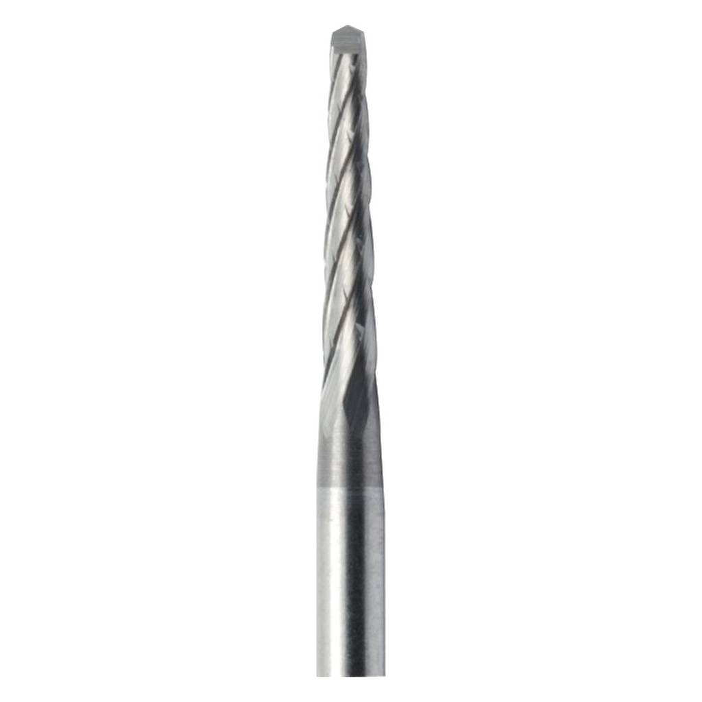 Fresa JOTA carburo CX161R odontosección. Cónica punta guía corte cruzado.