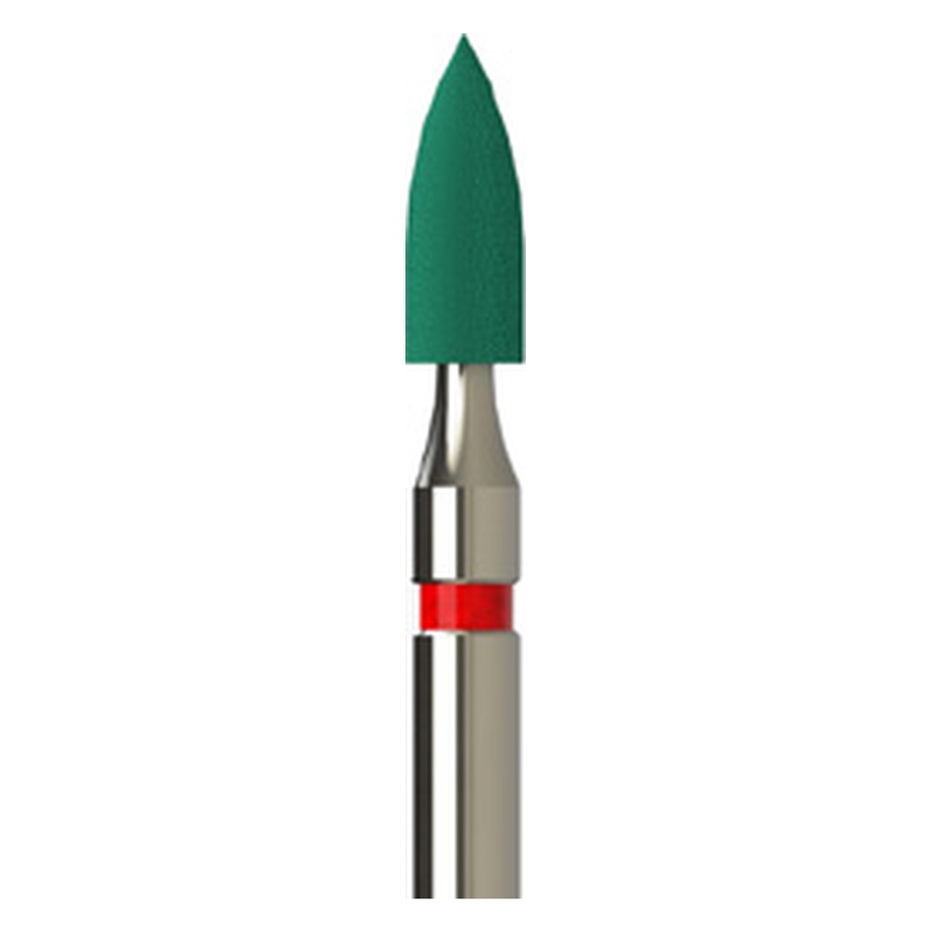Piedra diamante torpedo JOTA SD660F para cerámica, pulido fino.
