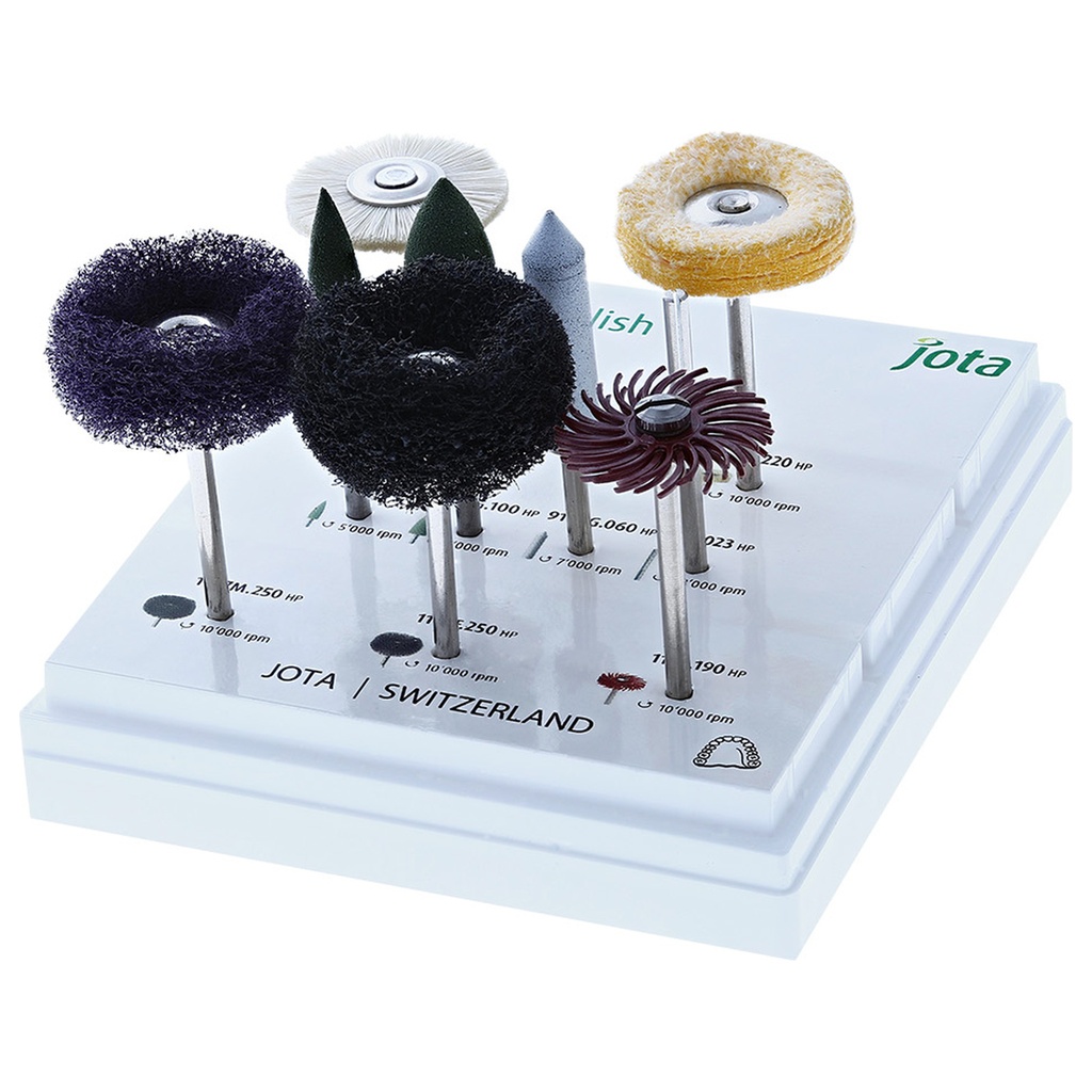 Kit Pulido Dentaduras JOTA: limpieza y brillo profesional.