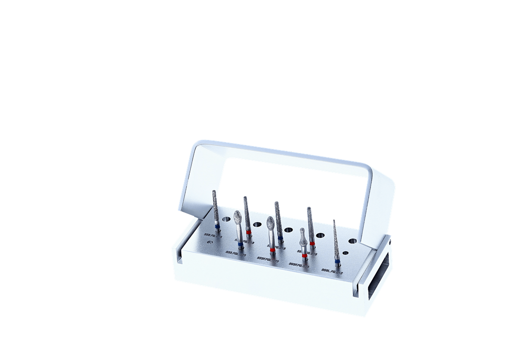 Kit Preparaciones Universales JOTA: fresas dentales para odontología.