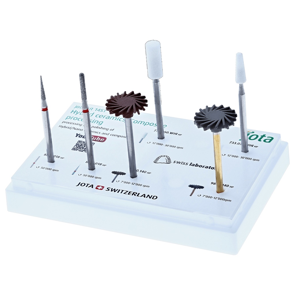 Kit Híbridas/Composite JOTA: Restauración dental estética y duradera.
