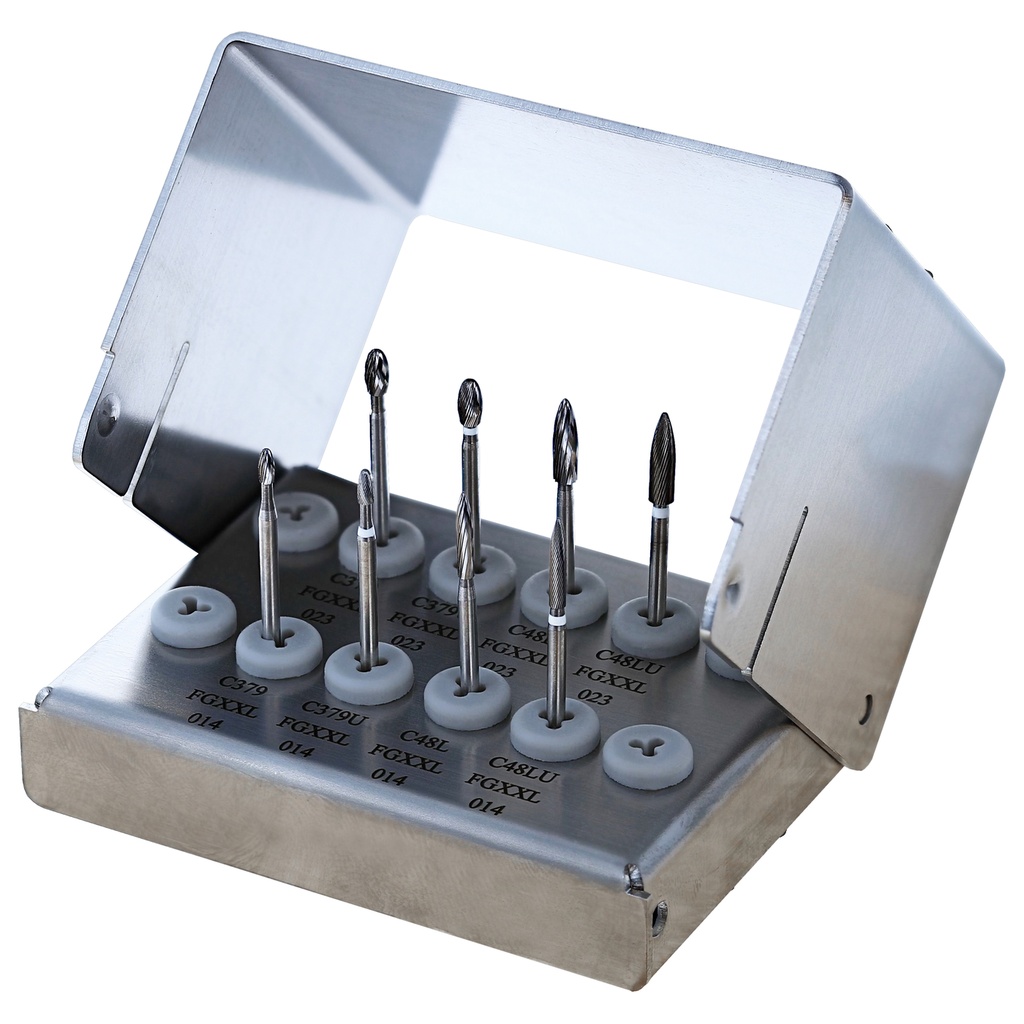 Kit carburo JOTA para periimplantitis: limpieza y tratamiento eficaz.