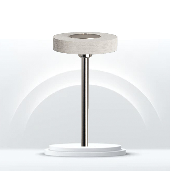 Rueda de fieltro JOTA para pulido dental.