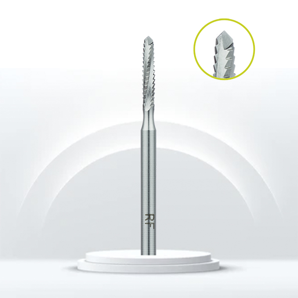 Fresa Lindemann JOTA 167RF acero inox para odontología.