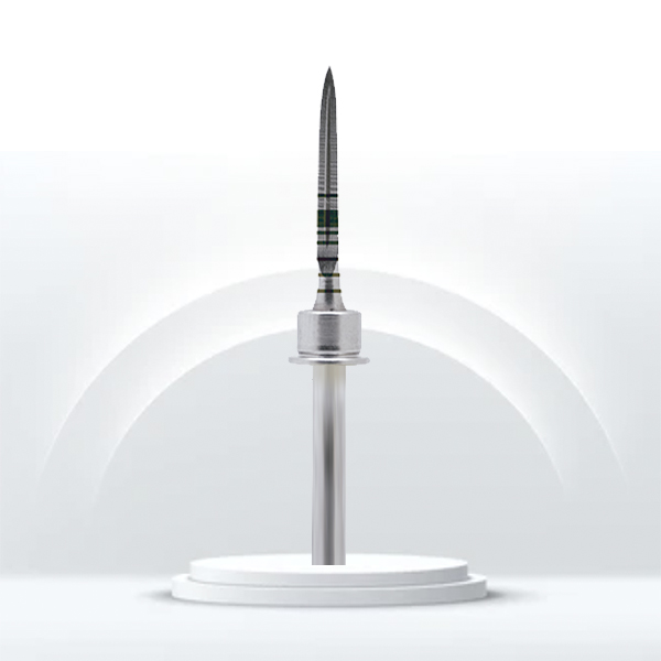 Fresa lancelada JOTA 187RF con tope RA para odontología.