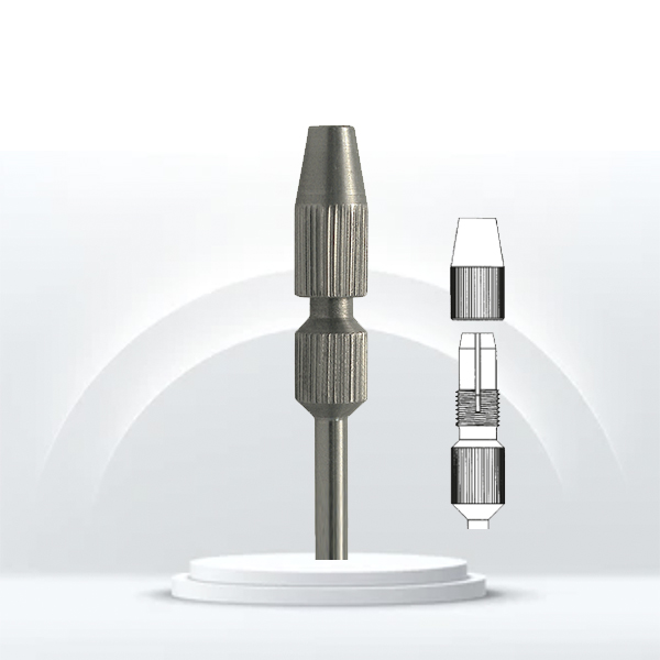 Mandril JOTA para cilindros HP: herramienta dental profesional.