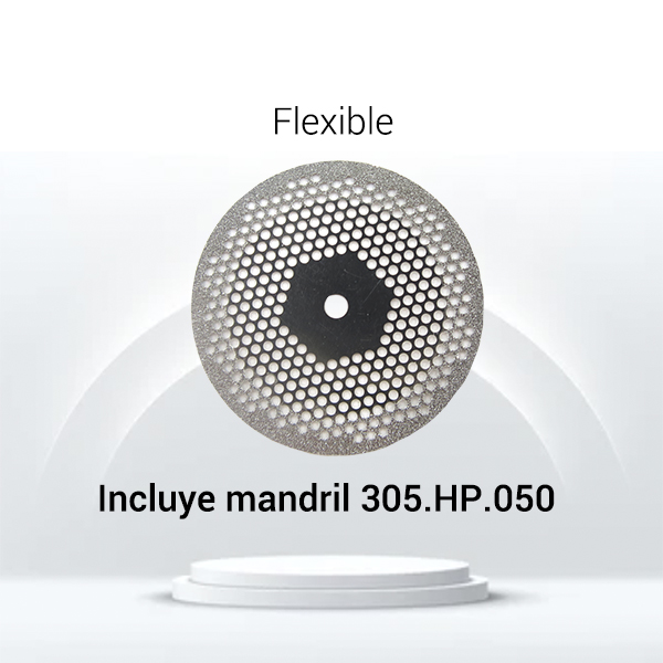 Disco diamante flexible JOTA 0.2mm 401DF para pulido dental.