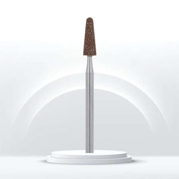 Abrasivo cónico JOTA 652R para metal, punta redonda.