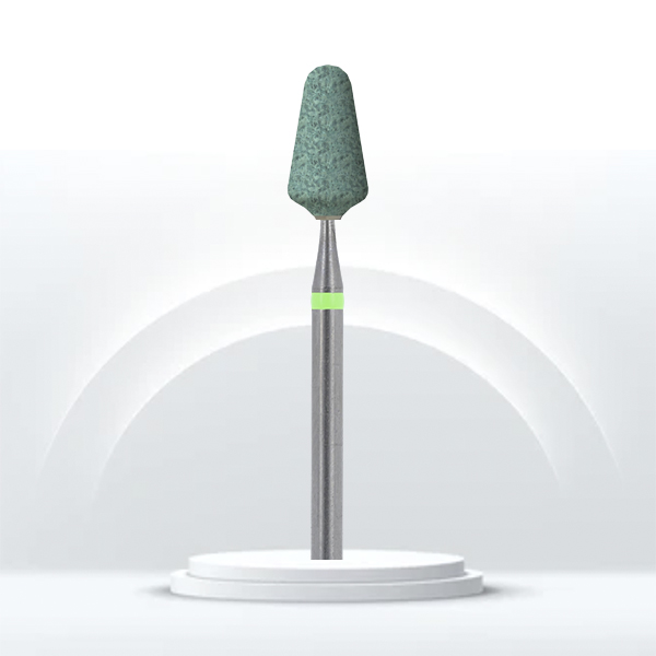 Abrasivo pera Kiwi JOTA 671 para cerámica dental.