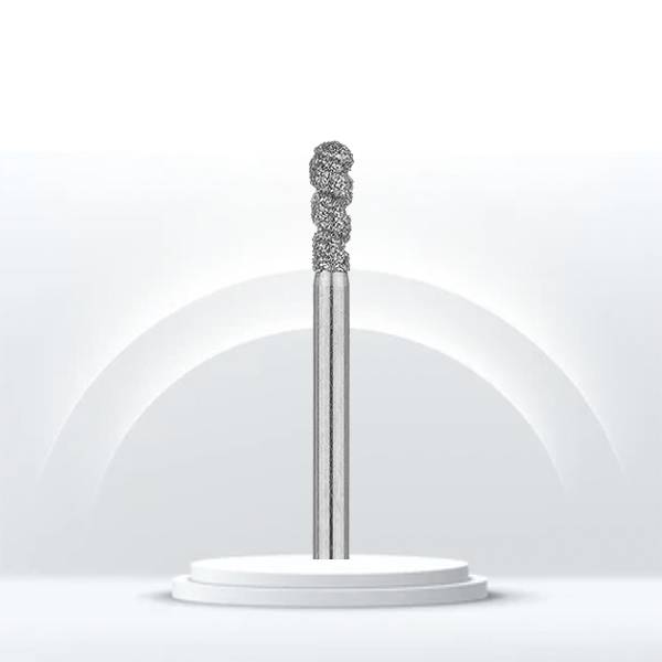 Fresa cono invertido diamante JOTA 808LD para odontología.
