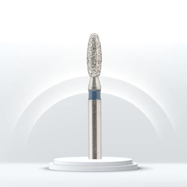 Fresa dental diamante JOTA 833L forma huevo para pulido.