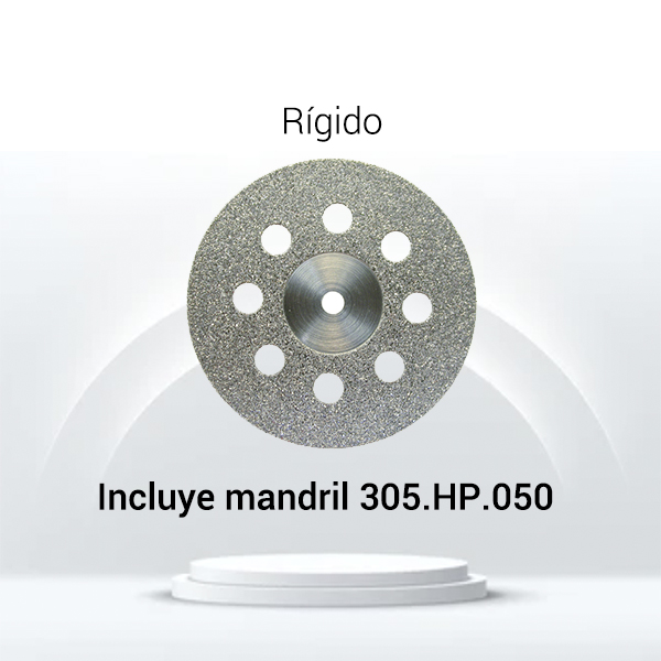 Disco diamante JOTA L. 0.5mm 918D para pulido dental de alta precisión.