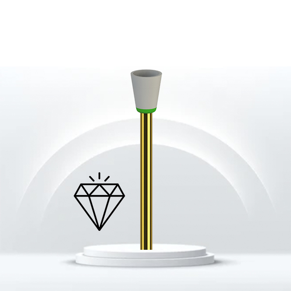 Pulidor copa composite fino JOTA 9832. Acabado dental profesional.