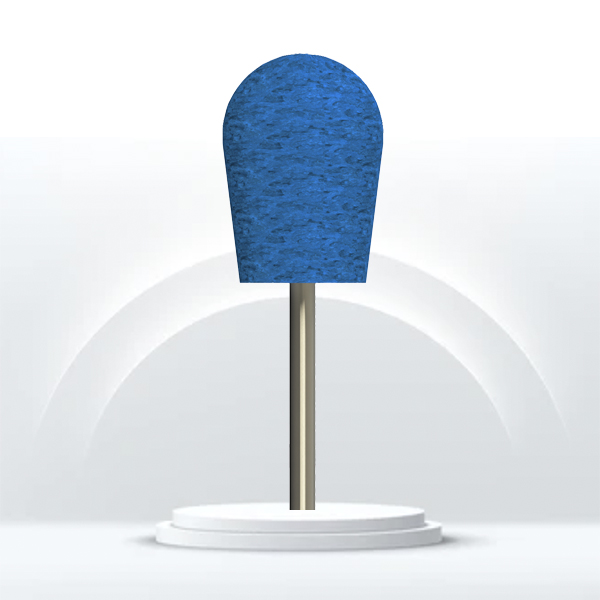 Piedra capuchón pomez azul JOTA para pulido dental.