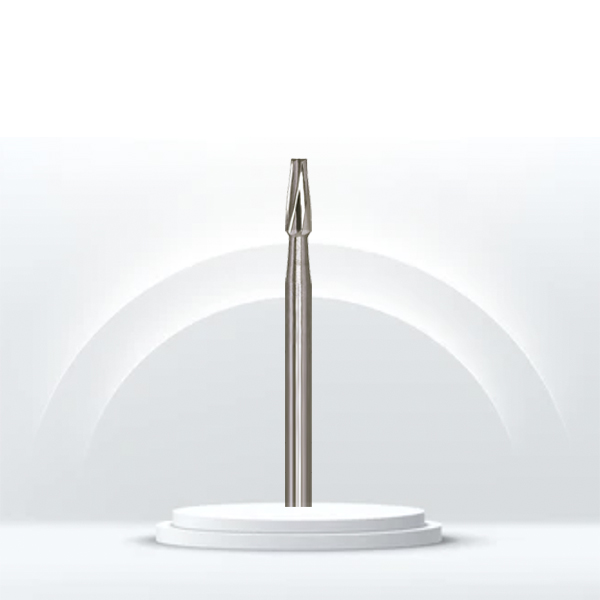 Fresa cónica carburo JOTA C23 para odontología.