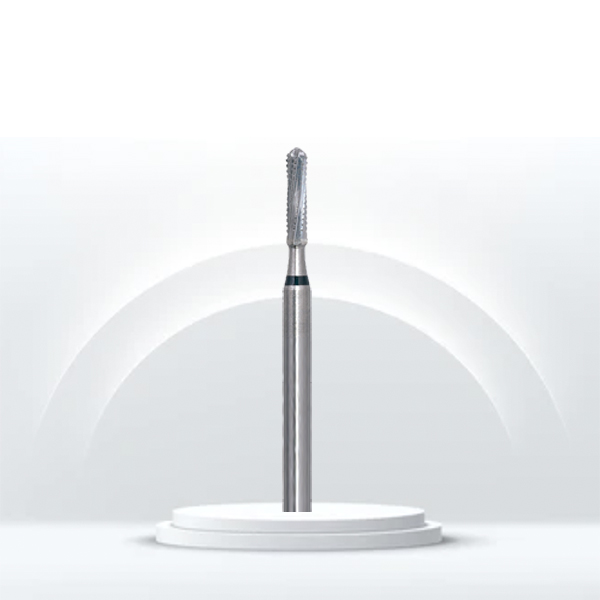 Fresa carburo cilíndrica punta redondeada JOTA C31A dental