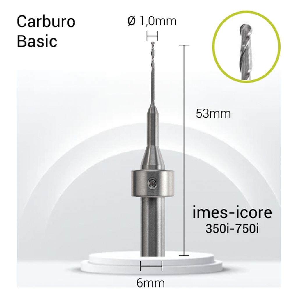 Carburo 6mm JOTA para ZrO, PMMA, PEEK (II6-J11-010)