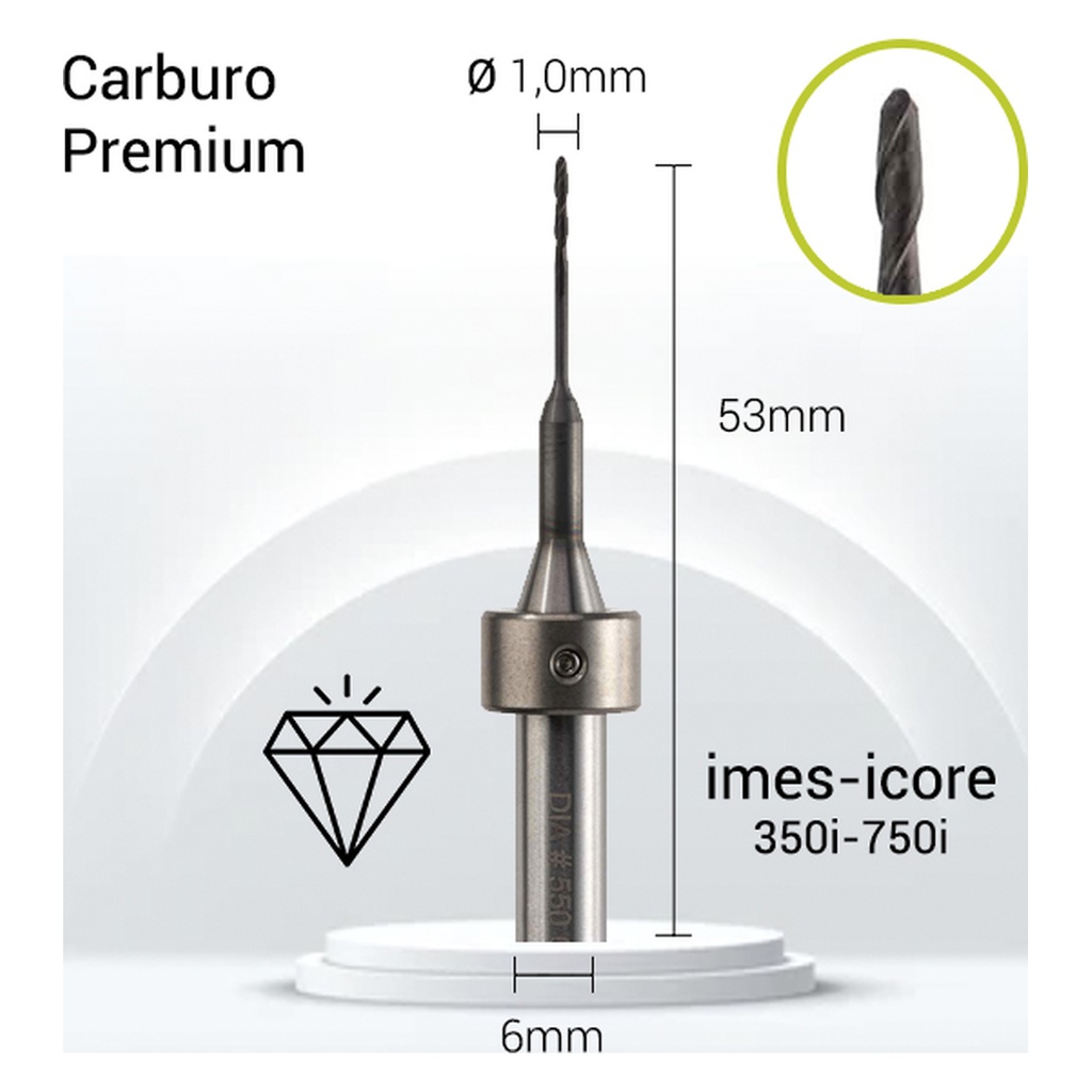Carburo + Diamante 6mm JOTA para II6-J11C-010 dental