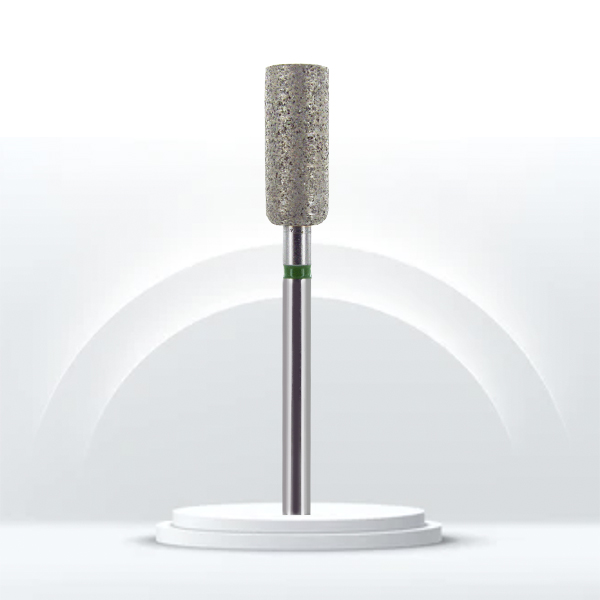Diamante Macizo JOTA M837G: fresa dental gruesa cilíndrica.
