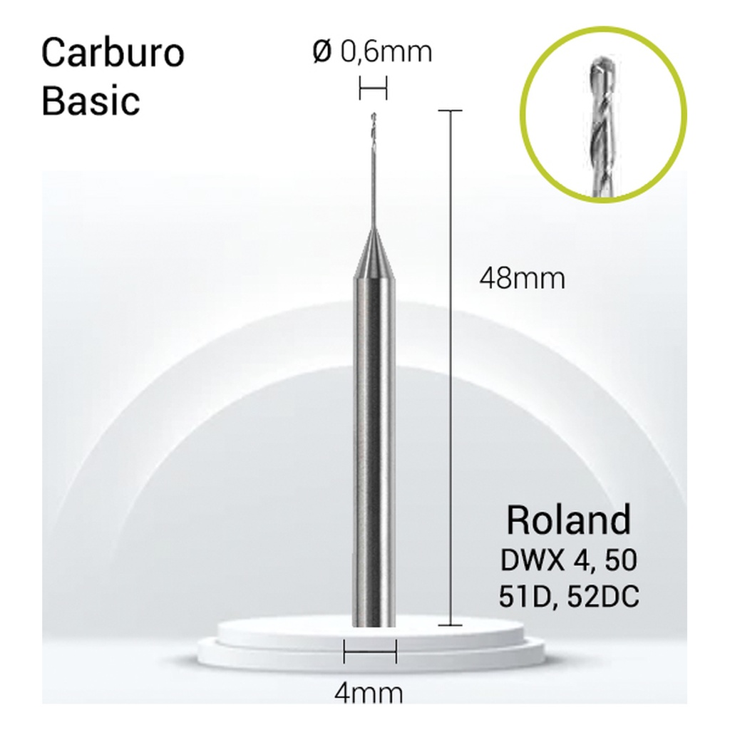 Carburo dental JOTA 4mm Universal R4-J20-006