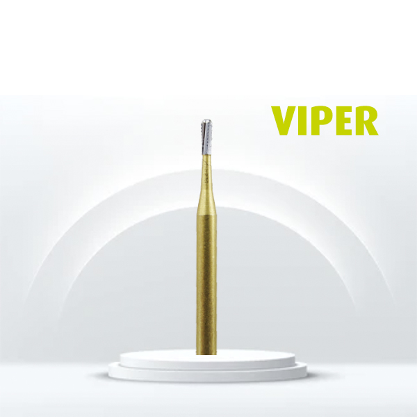 Fresa carburo pera JOTA Viper RRC245 para odontología.