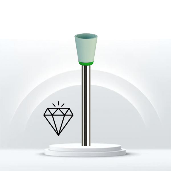 Pulidor copa Zirconio fino JOTA ZIR9862F. Abrillantador dental profesional.