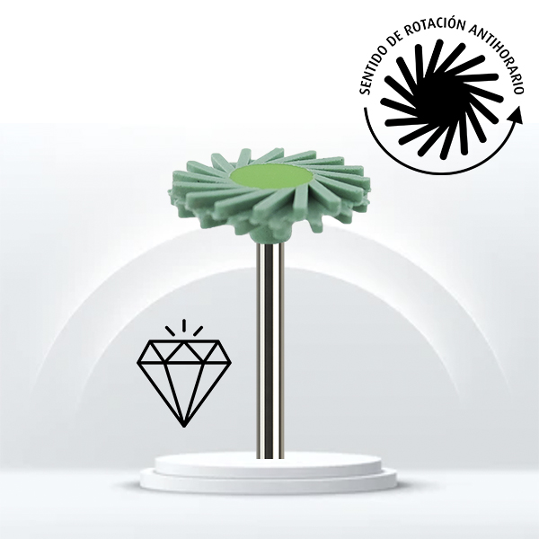 Pulidor Zirconio medio JOTA ZIR9863M para odontología