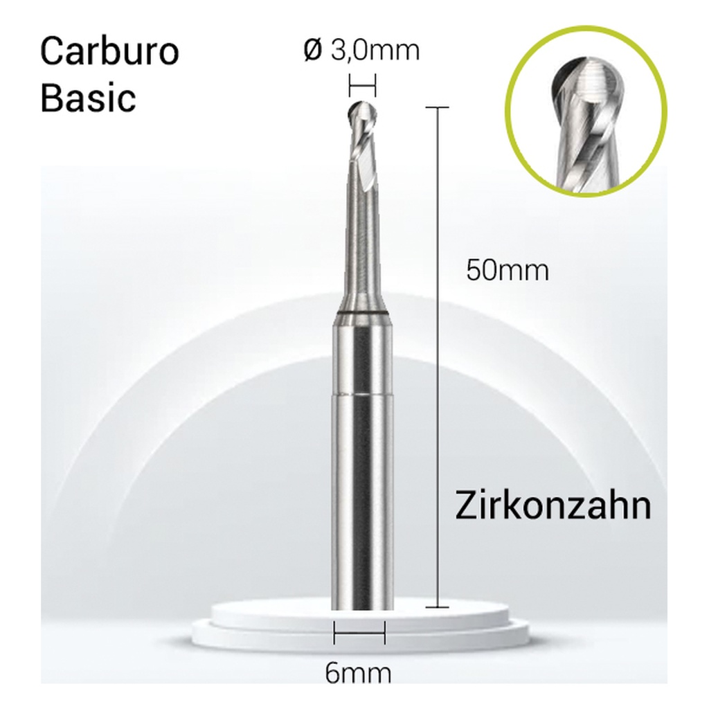 Carburo 6mm JOTA para CrCo, Titanio ZZ6-J17-030