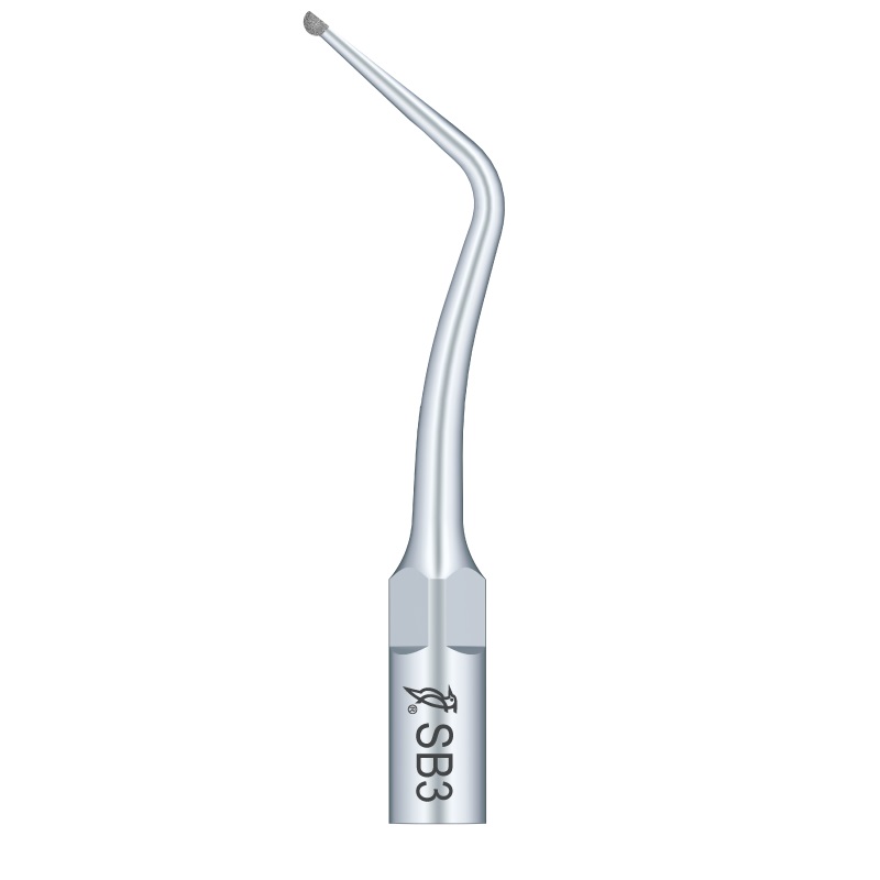 Punta ultrasonidos Woodpecker SB3 diamantada para cavidades EMS