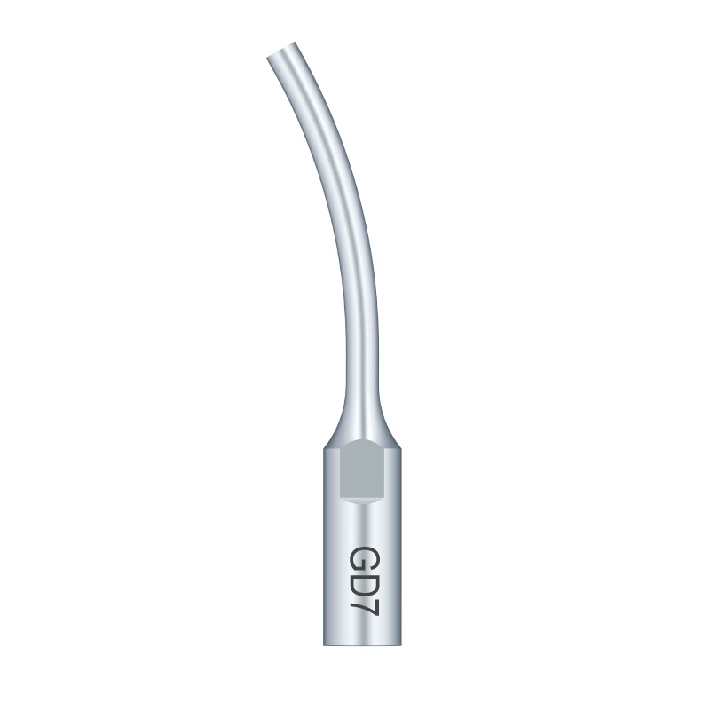 Punta ultrasonidos Woodpecker GD7 compatible Satelec profilaxis dental.