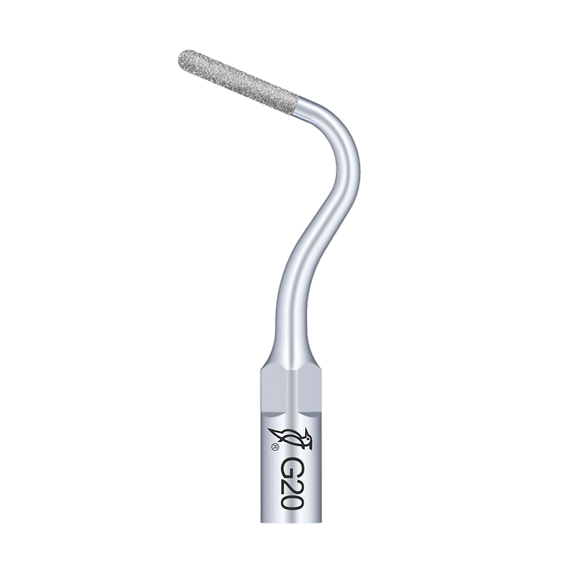 Punta ultrasonidos Woodpecker G20 EMS: profilaxis y tallado diamantada.