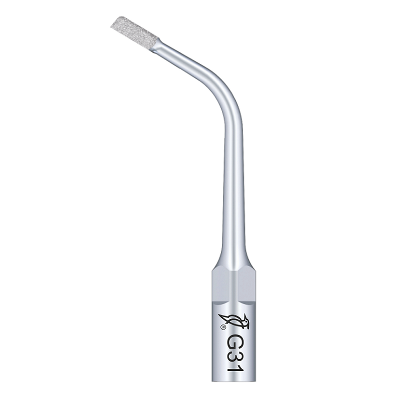Punta ultrasonidos Woodpecker G31 compatible EMS: profilaxis y tallado diamantado.