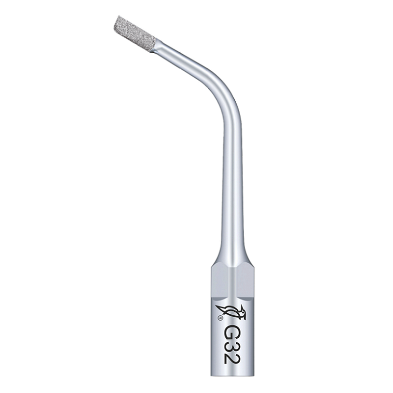 Punta ultrasonidos Woodpecker G32 compatible EMS: profilaxis y tallado diamantado.